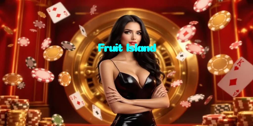 Fruit Island casino presented on mobile device in Pakistan with slots and live games